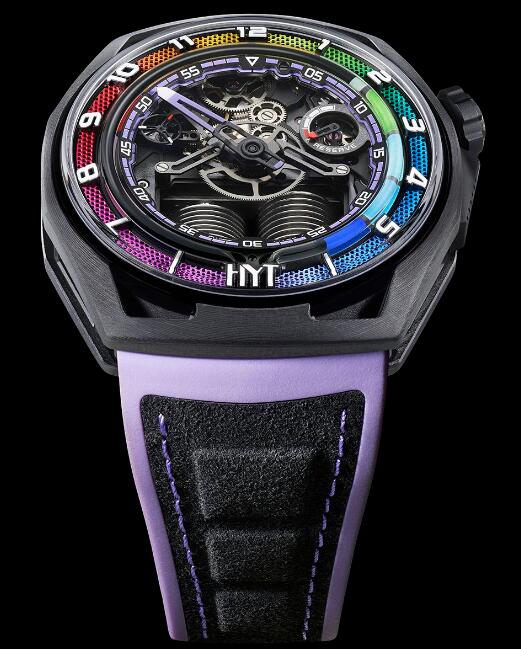 Review Replica HYT Hastroid Rainbow H03042-A watch - Click Image to Close